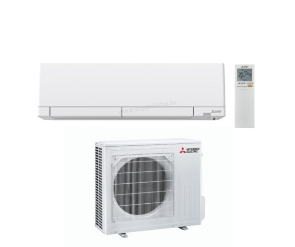 Klima uređaj MITSUBISHI ELECTRIC Hyper Heating DC Inverter MSZ-RW25VG/MUZ-RW25VGHZ