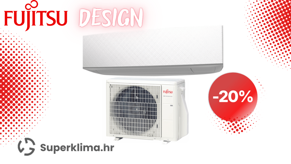 FUJITSU DESIGN KLIMA UREĐAJ
